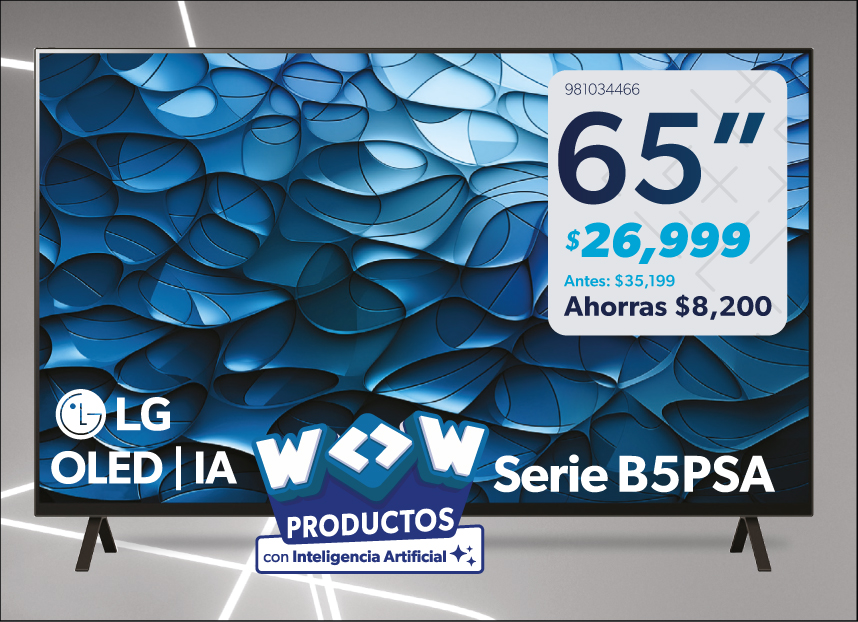 Pantalla 65 pulgadas