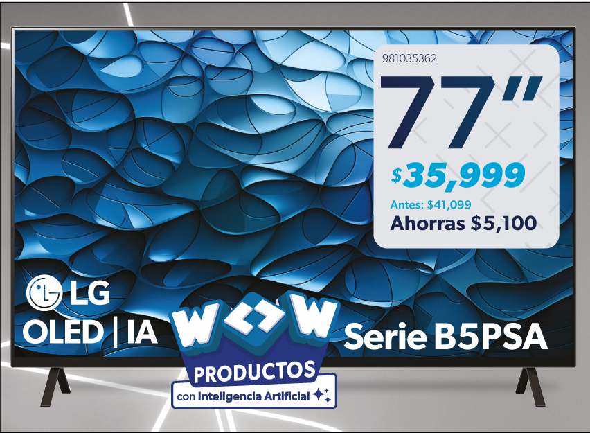 Pantalla 77 pulgadas