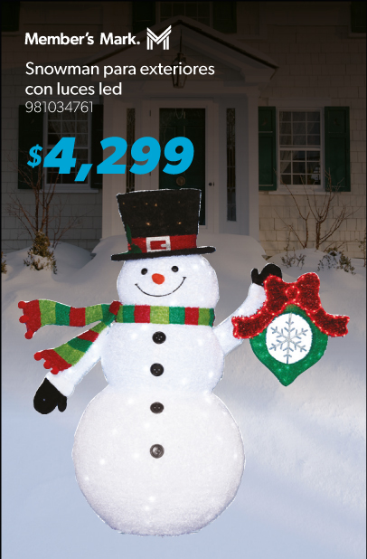 Snowman para exteriores