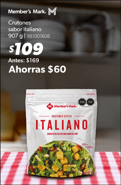 Crutones sabor italiano