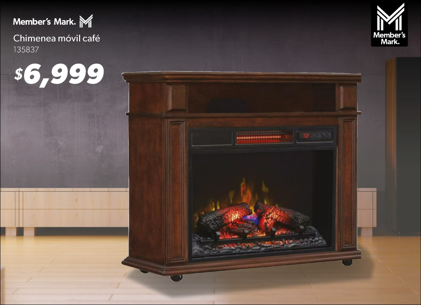 Chimenea movil cafe