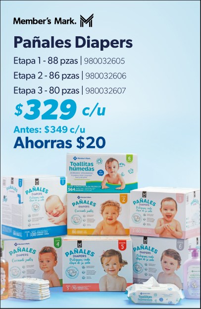 Panales diapers etapa 1 2 3