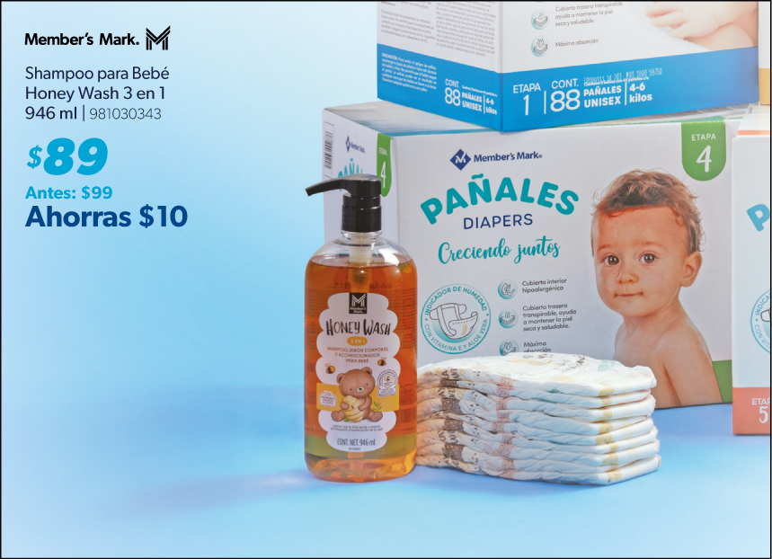 Shampoo para bebe