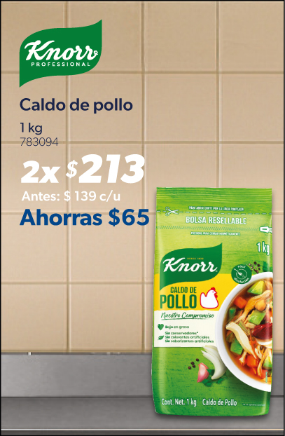 Caldo de pollo 1 kg
