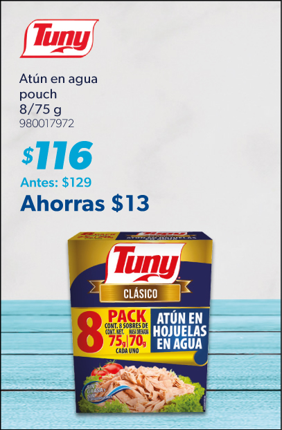 Atun en agua