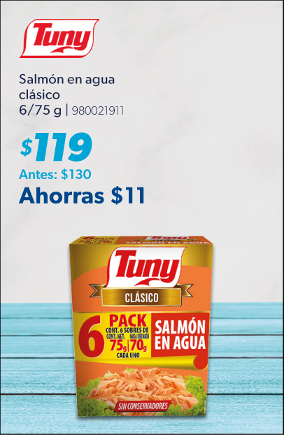 Salmon en agua