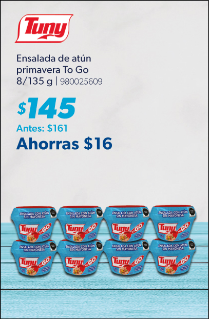 Ensalada de atun primavera