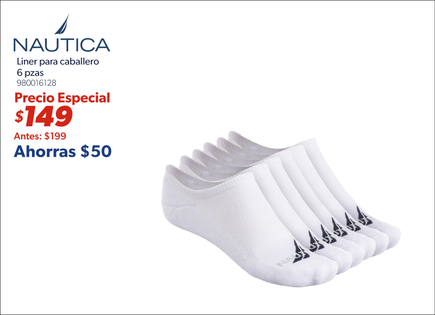 Liner para caballero