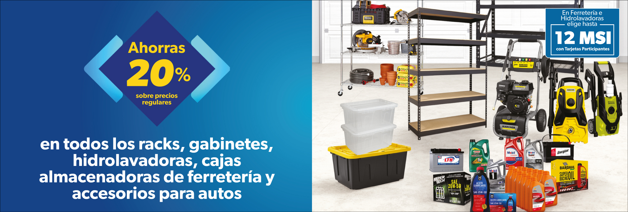 En todos los racks y gabinetes