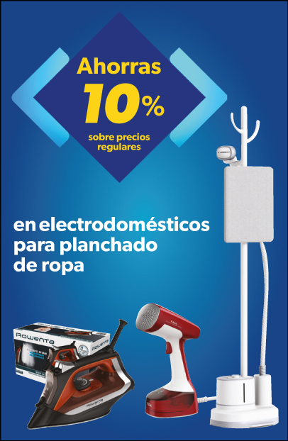 En electrodomesticos para planchado de ropa