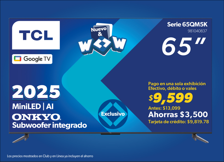 Pantalla 65 pulgadas