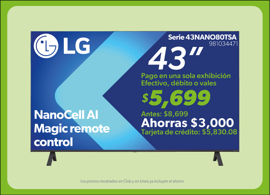 Pantalla 43 pulgadas