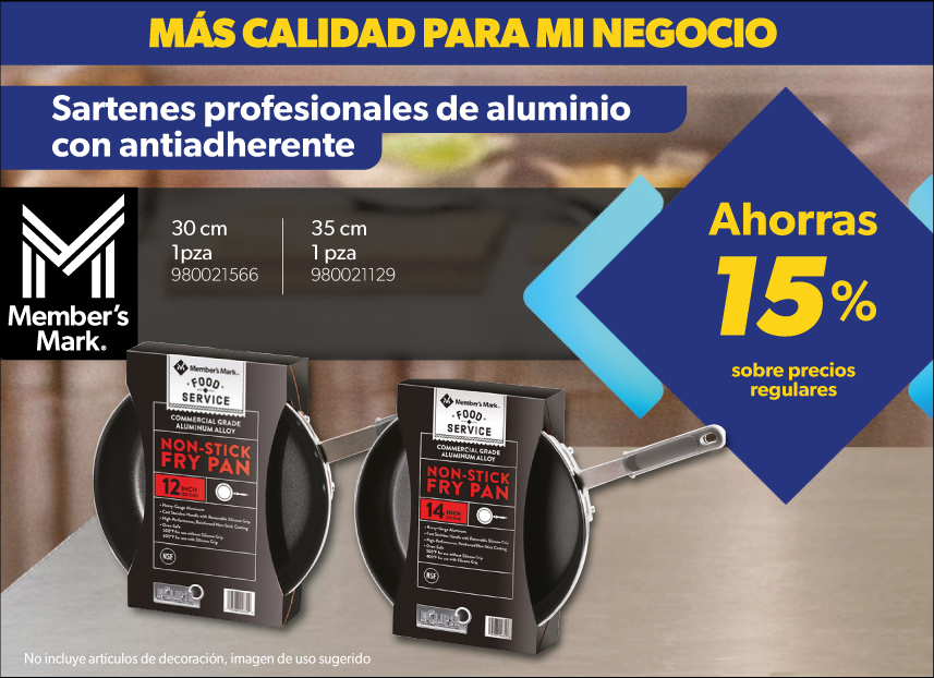 Variedad de sartenes