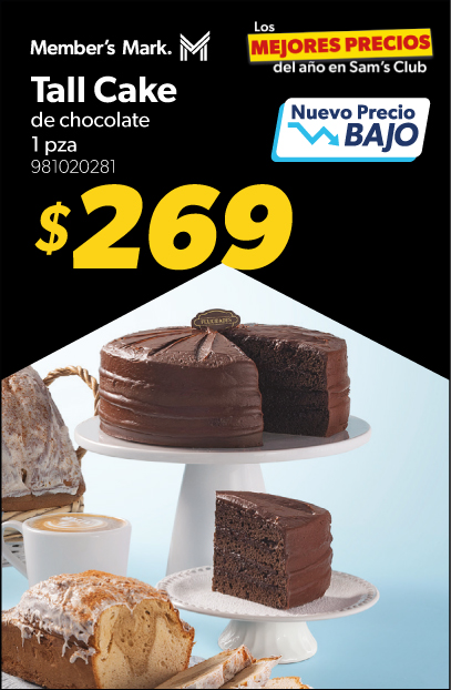 Tall cake de chocolate