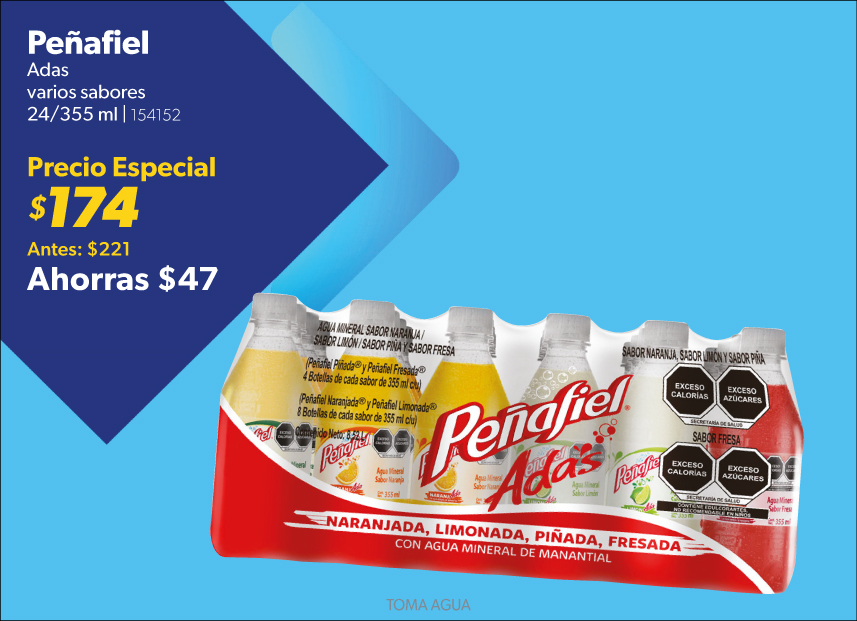 Bebidas varios sabores