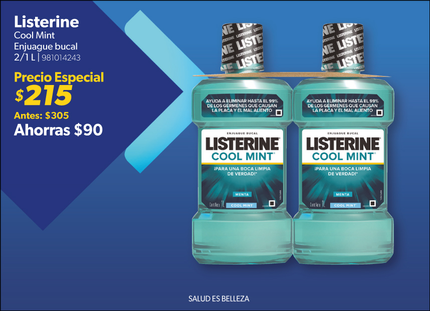 Enjuague bucal cool mint