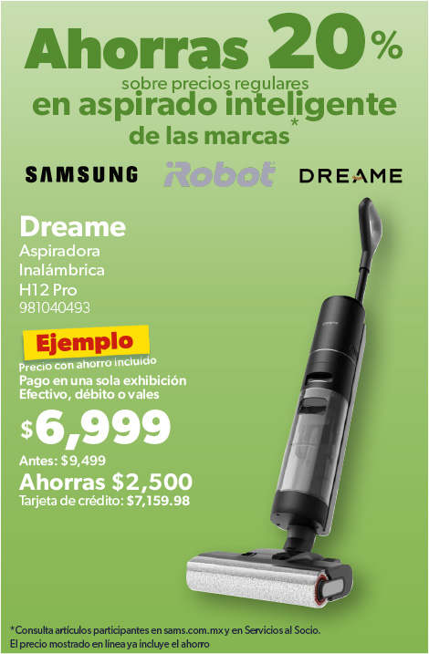 Aspiradora inalambrica