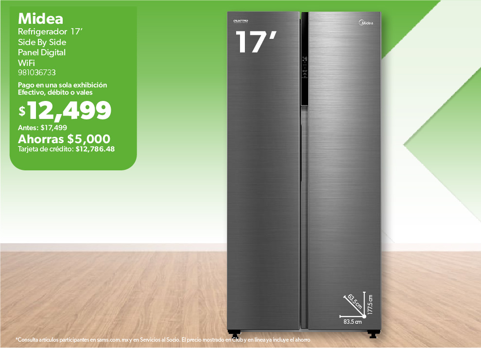 Refrigerador 17 pies