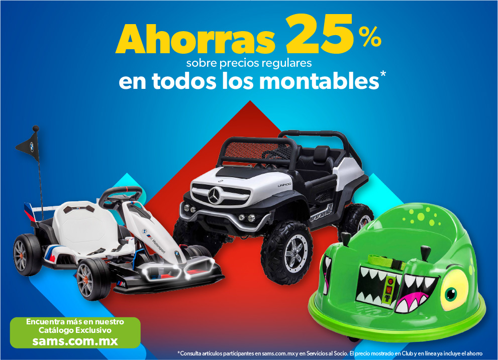 En todos los montables