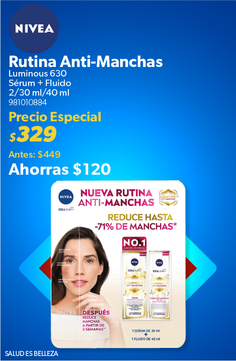 Rutina antimanchas