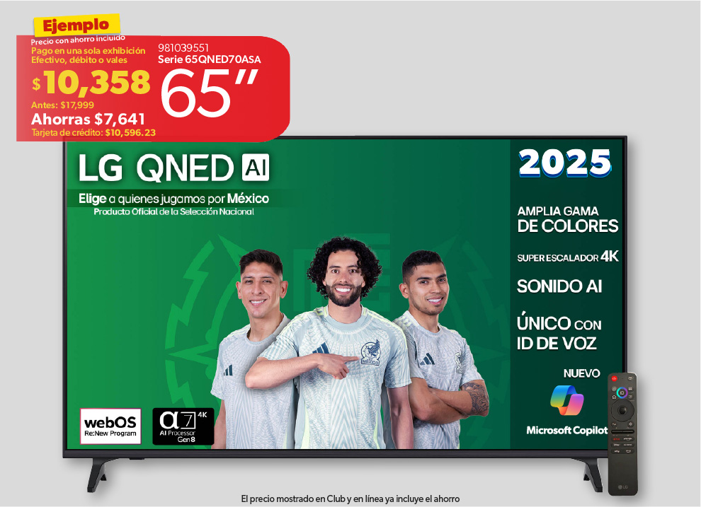 Pantalla 65 pulgadas