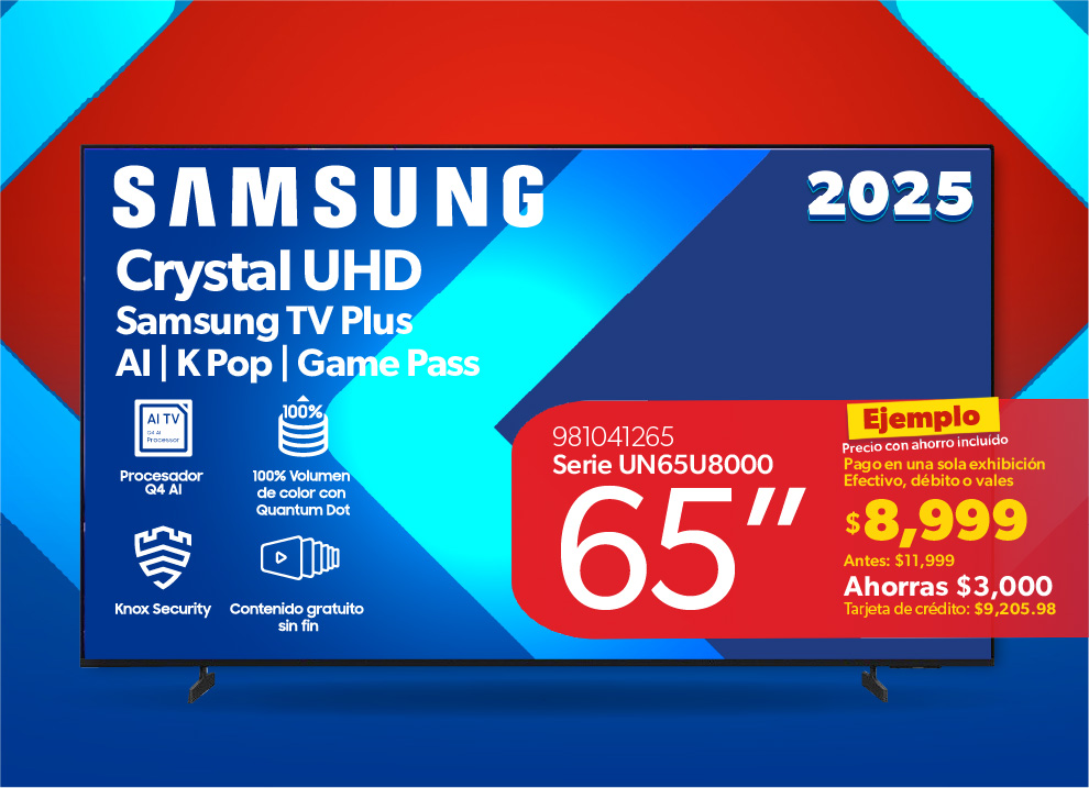 Pantalla 65 pulgadas