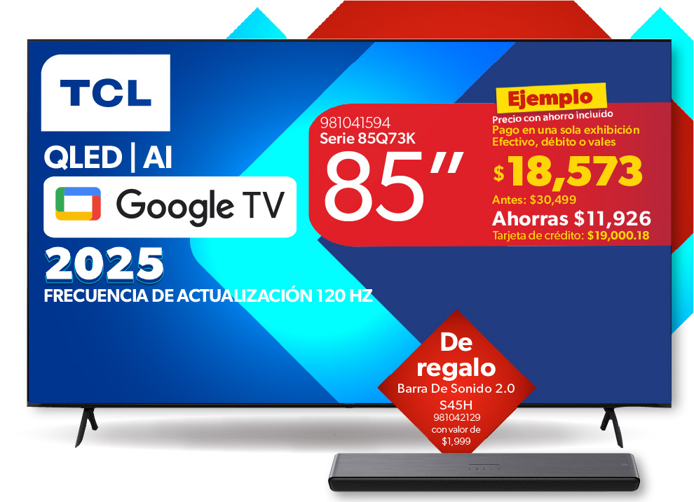 Pantalla 85 pulgadas