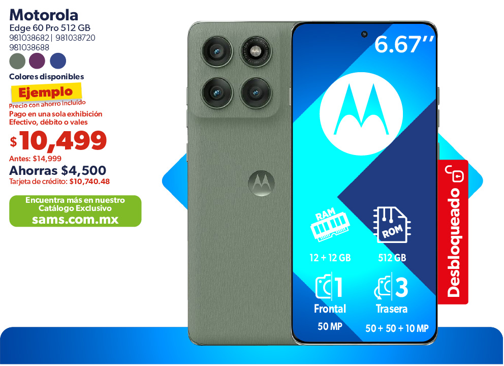 Smartphone edge 60 pro 512