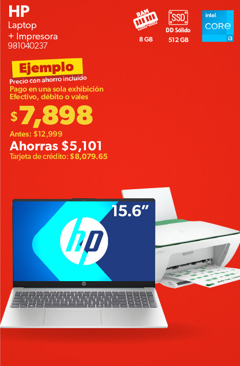 Laptop mas impresora