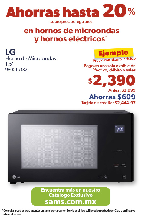Horno de microondas