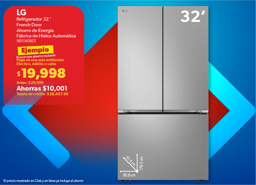 Refrigerador 32 pies