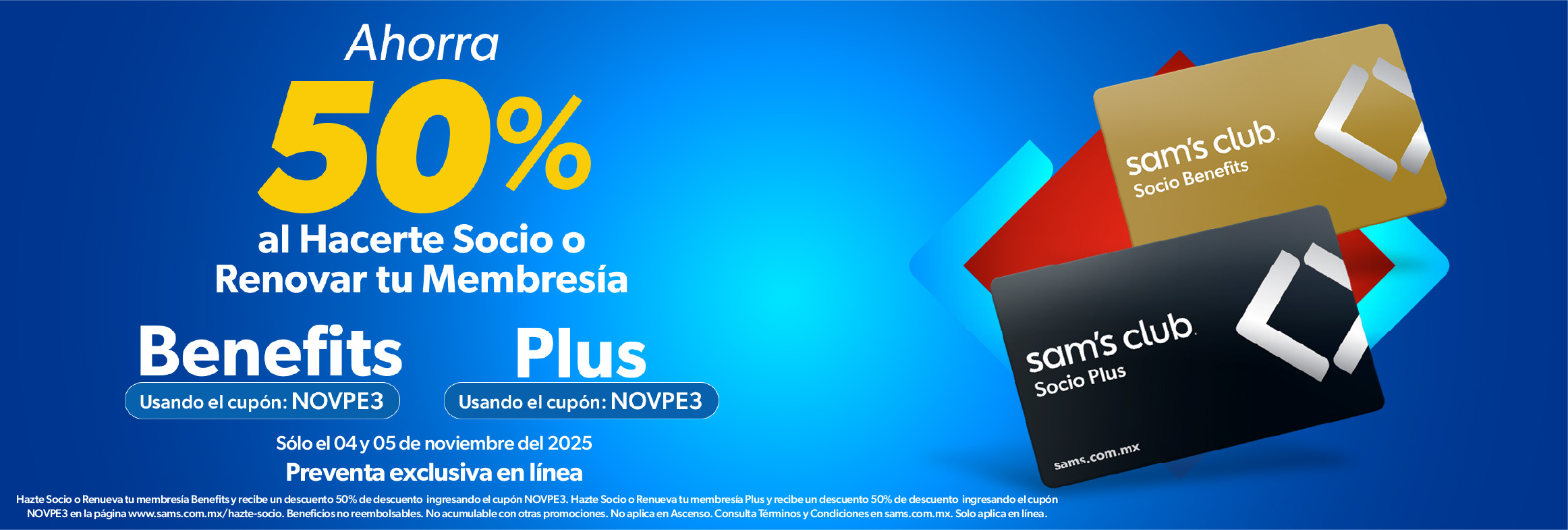 Hazte Socio o Renueva tu Membresia