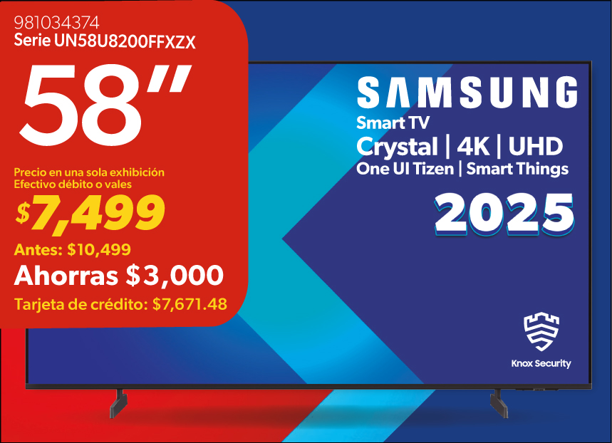 Pantalla 58 pulgadas