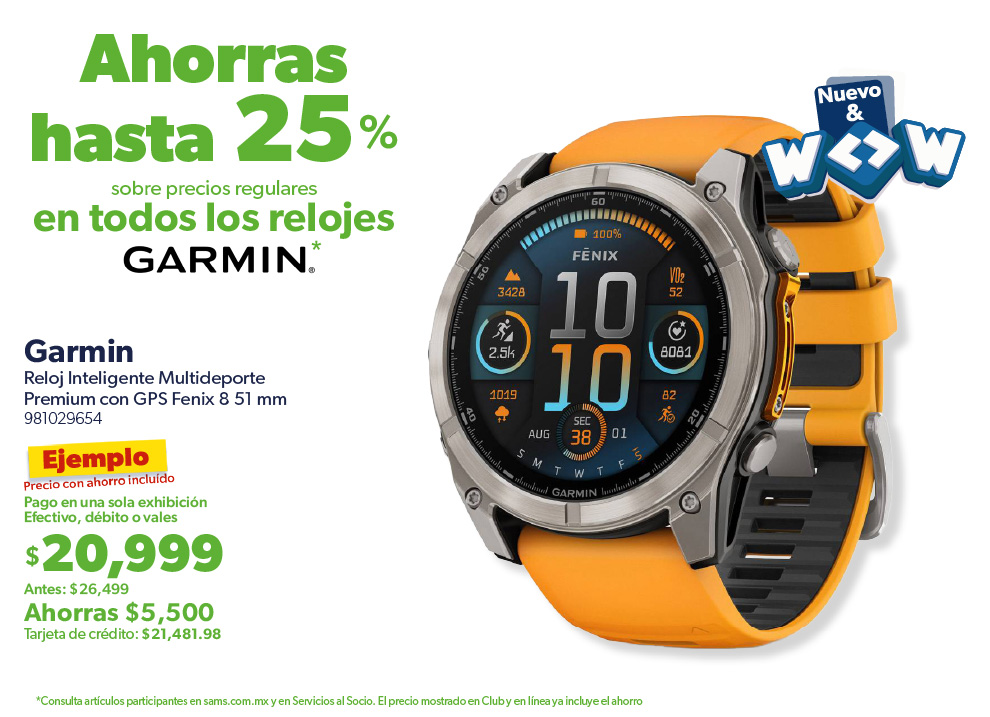 Reloj inteligente multideporte