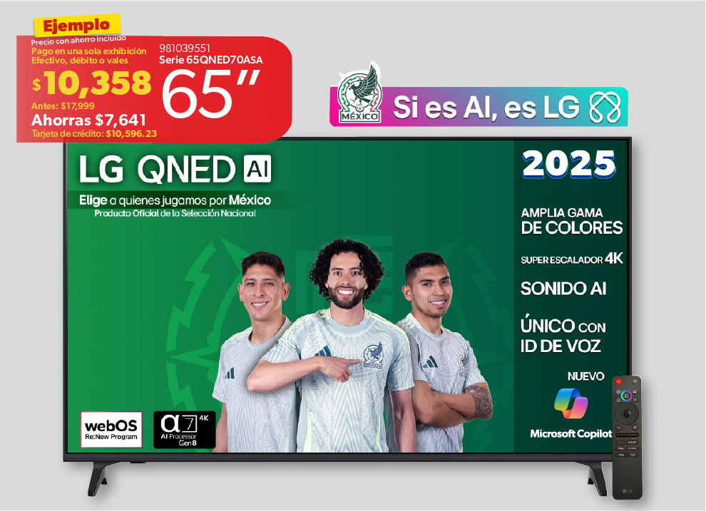 Pantalla 65 pulgadas