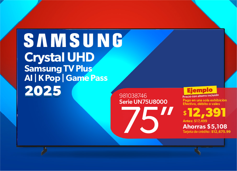 Pantalla 75 pulgadas