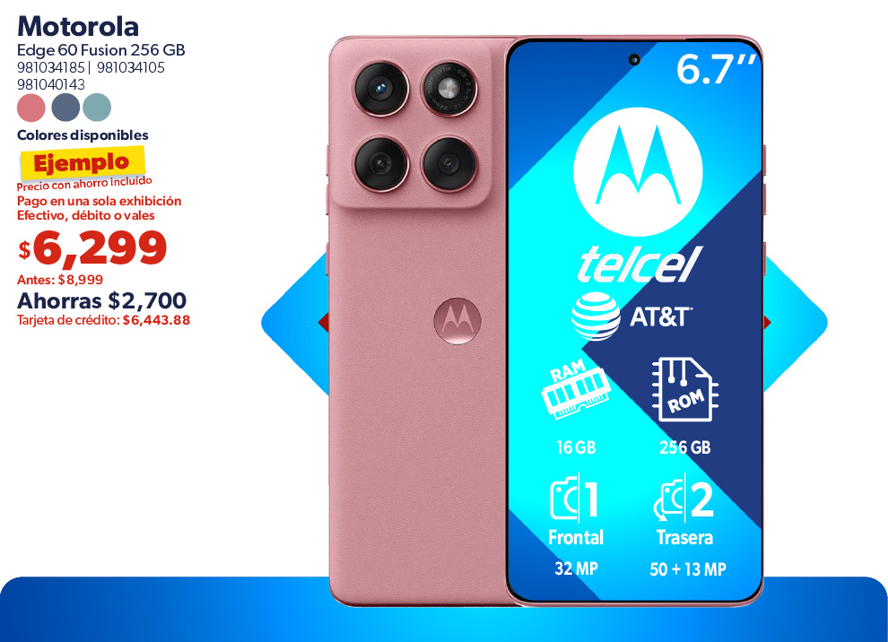 Smartphone edge 60 fusion 256