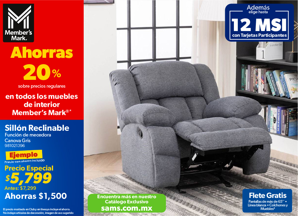 Sillon reclinable