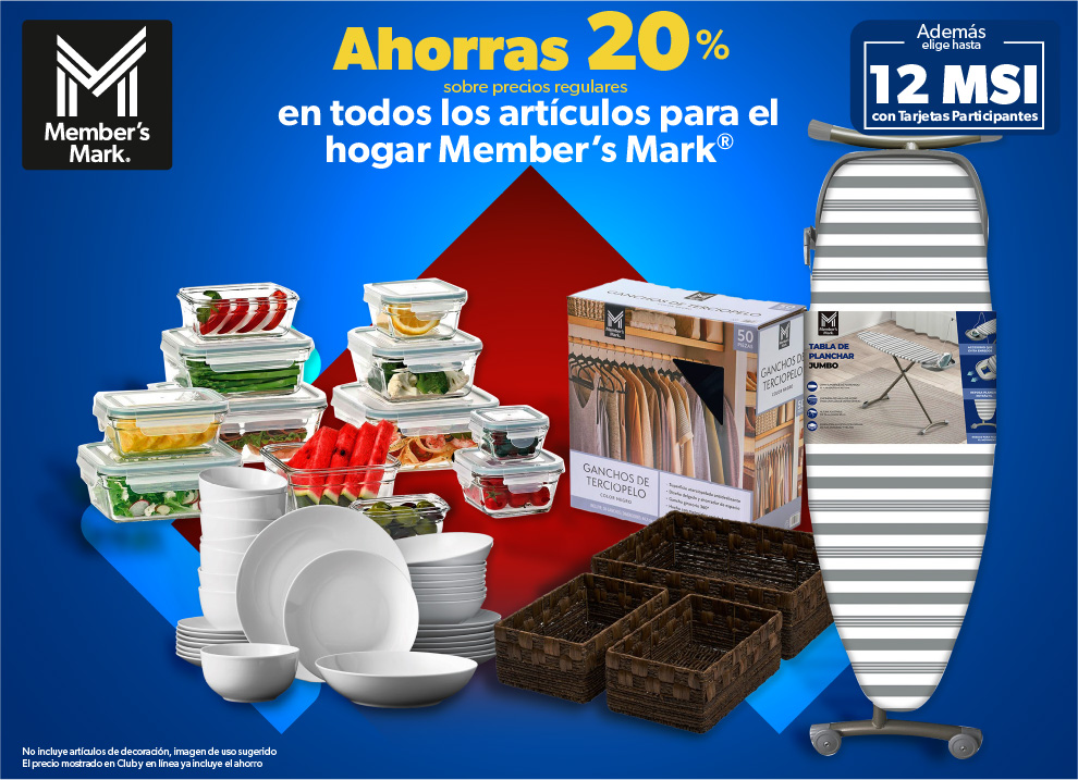 En todos los articulos para el hogar