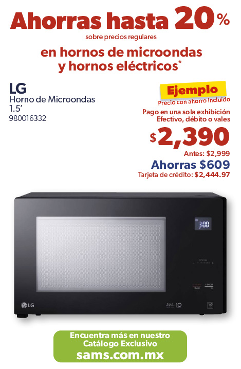 Horno de microondas