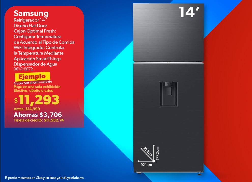 Refrigerador 14 pies