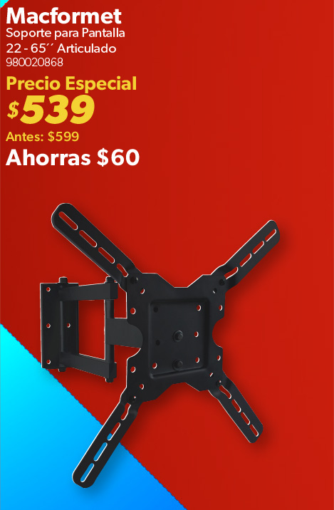 Soporte para pantalla articulado