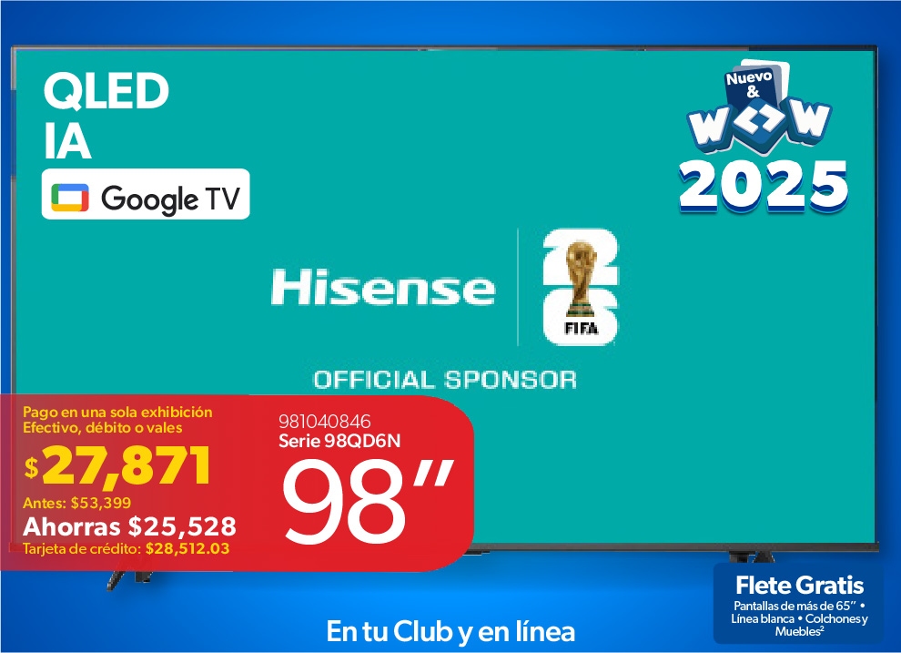 Pantalla 98 pulgadas