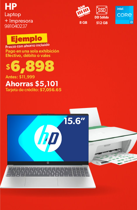 Laptop mas impresora