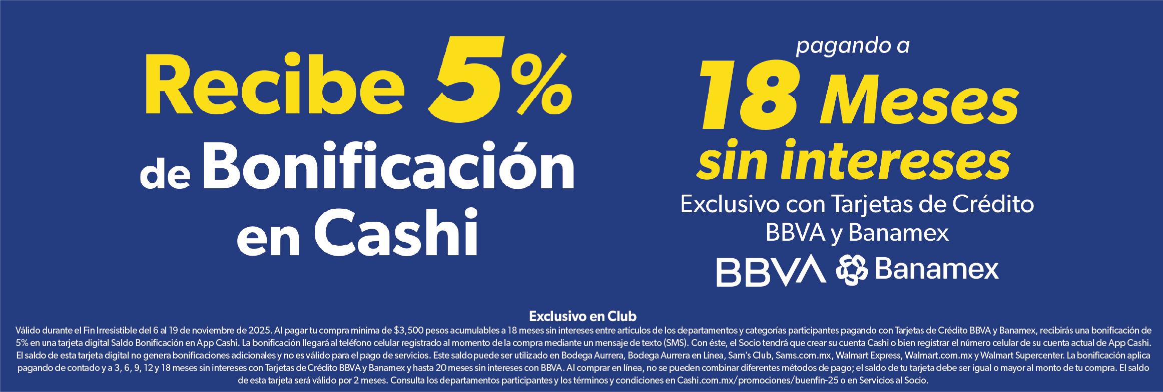 Bonificacion Cashi MSI