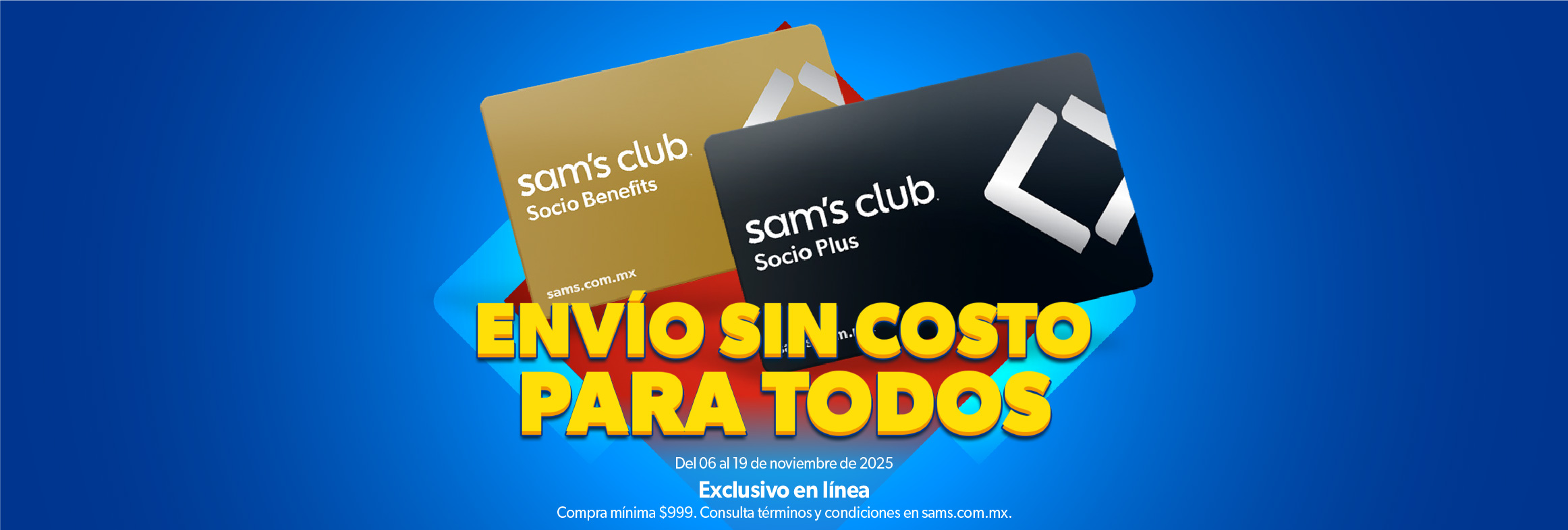 Envio sin costo para todos