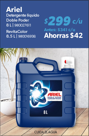 Detergente liquido doble poder revitacolor