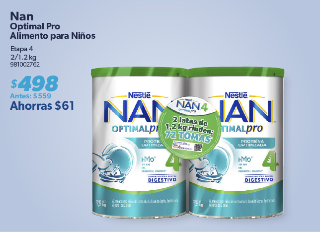 Alimento para ninos etapa 4