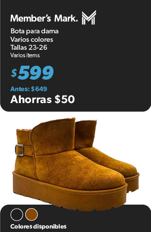 Bota para dama