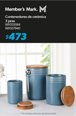 Contenedores de ceramica